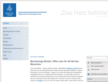 Tablet Screenshot of barmherzige.de